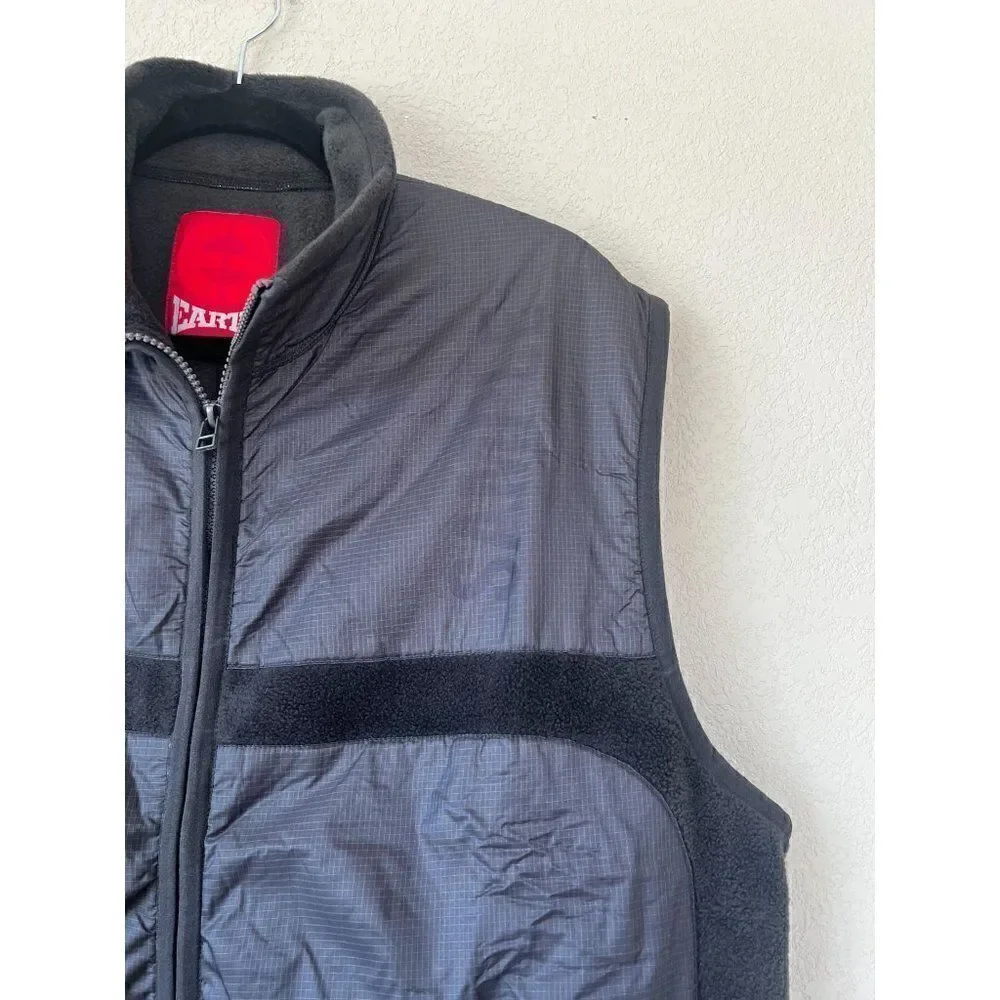 Planet Earth Outerwear Fleece Vest, Size Large